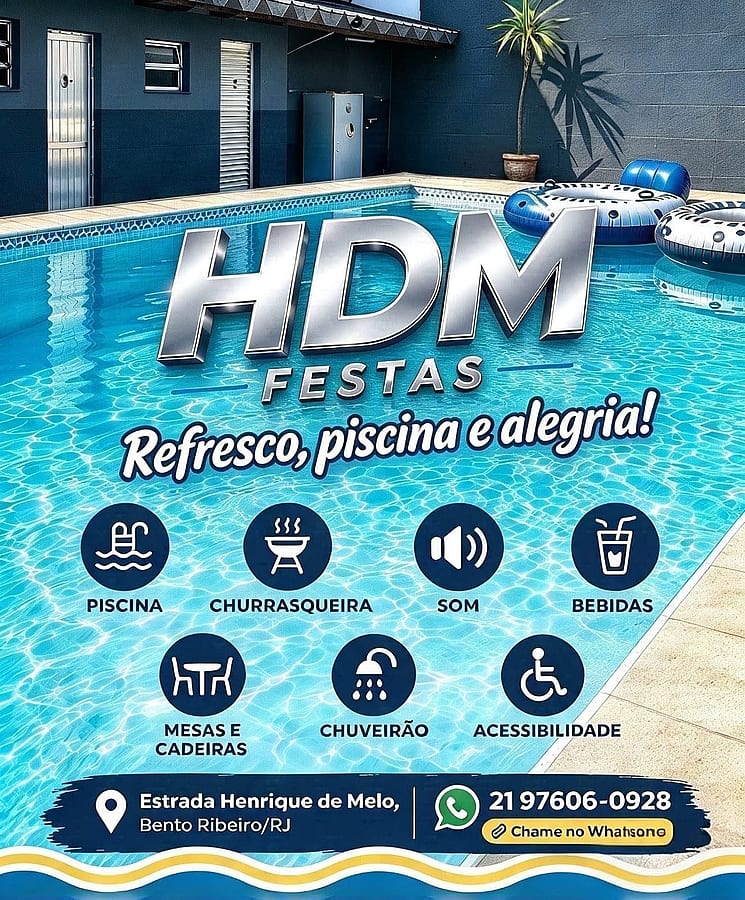 HDM Festas RJ | Espaço para Festas | Bento Ribeiro